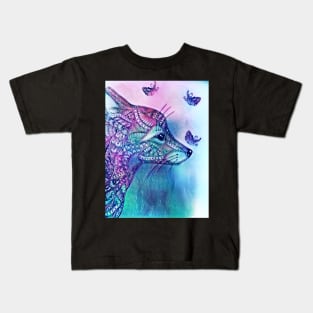 Fox and Feathers Kids T-Shirt